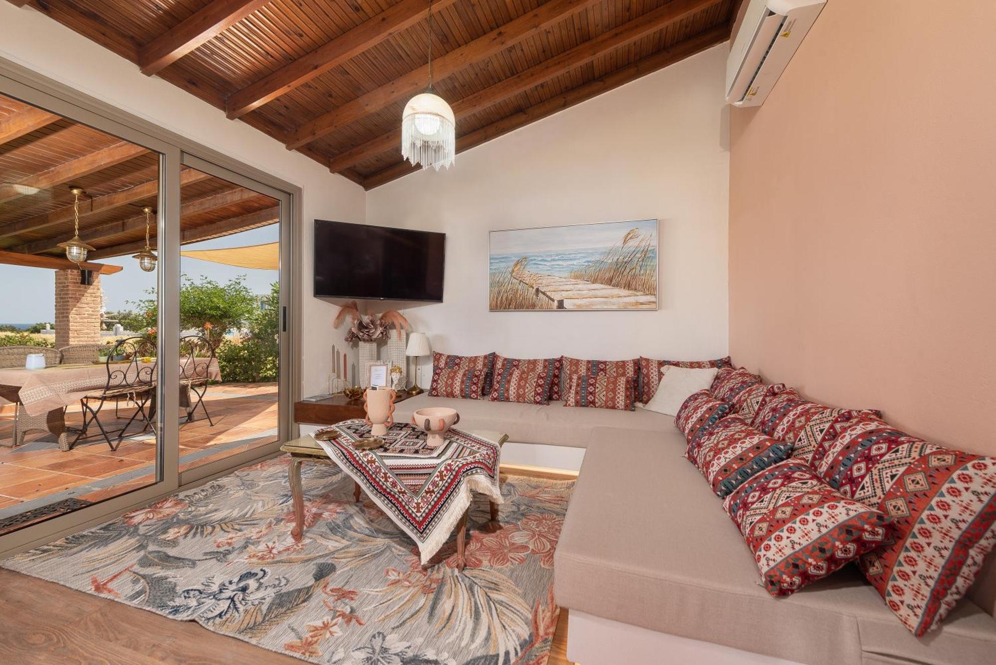Aelia Sea View Bungalow Gennadi Exterior photo
